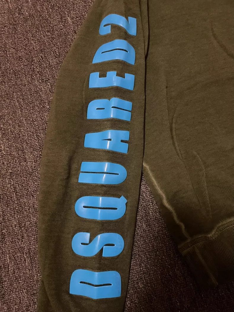 Dsquared2 DSquared2 Washed Green Sweatshirt with Prints-yf Size US S / EU 44-46 / 1 - 3 Thumbnail