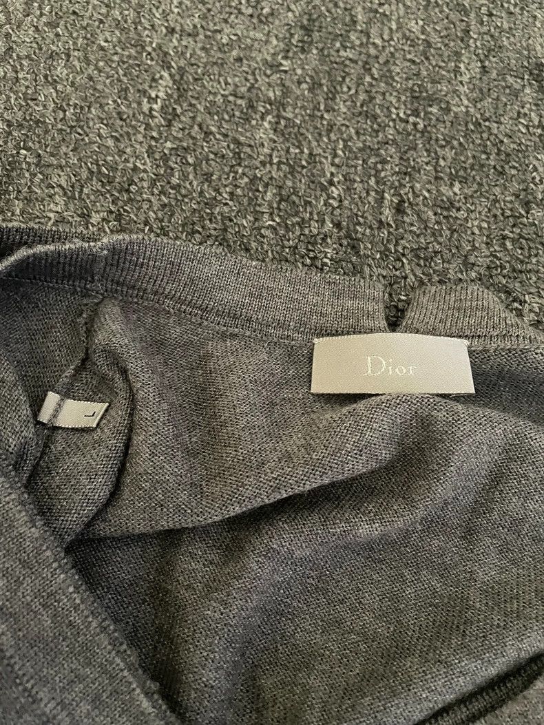 Dior Dior Wool Double V-Neck Sweater-yf Size US L / EU 52-54 / 3 - 4 Thumbnail