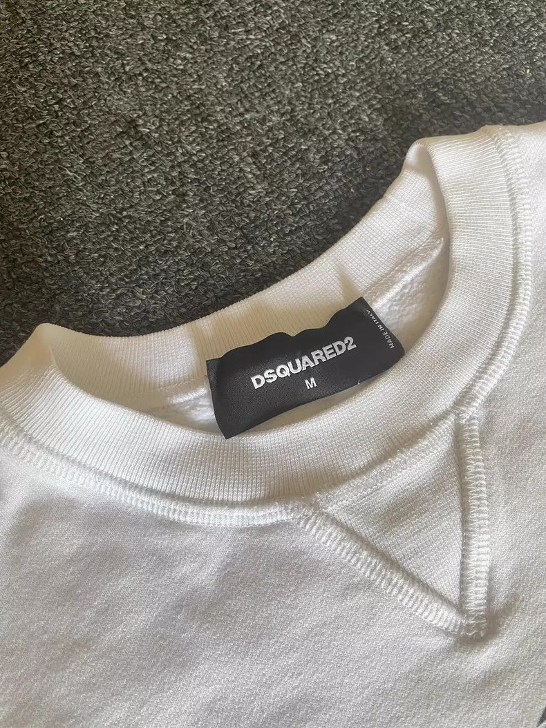 Dsquared2 DSquared2 Bruce Lee Print White Sweatshirt-yf Size US M / EU 48-50 / 2 - 3 Thumbnail