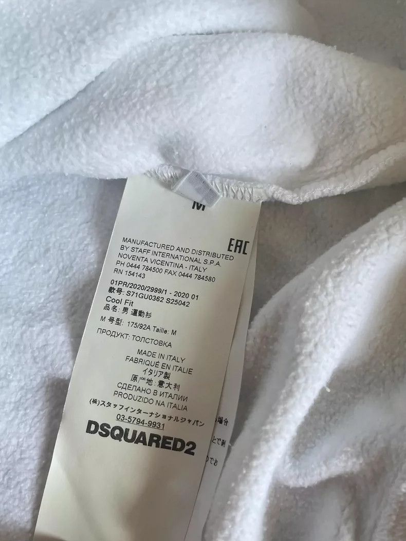 Dsquared2 DSquared2 Bruce Lee Print White Sweatshirt-yf Size US M / EU 48-50 / 2 - 5 Thumbnail