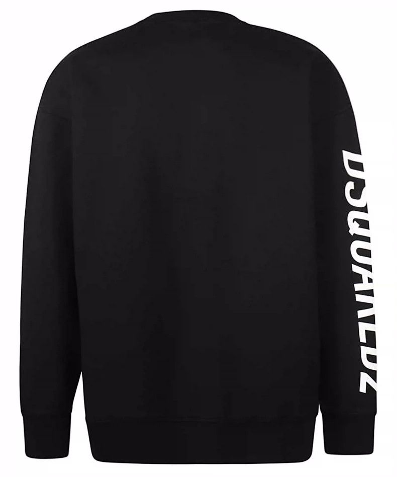 Dsquared2 Dsquared2 Oversize Black Maple Leaf Sweatshirt-yf Size US S / EU 44-46 / 1 - 2 Thumbnail