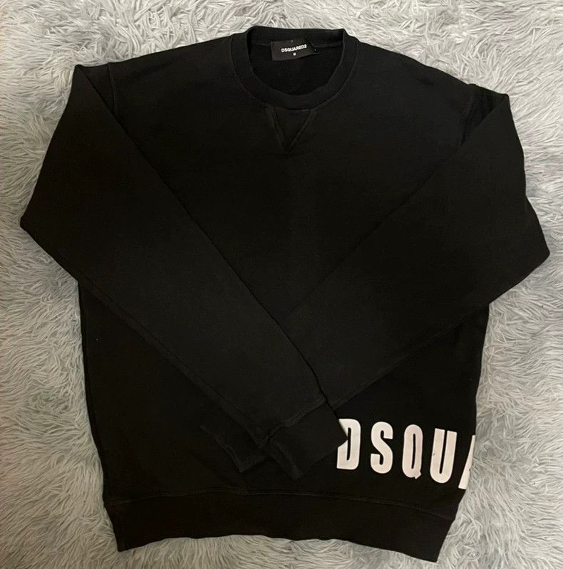 Dsquared2 DSquared2 Black Washed Sweatshirt-yf Size US M / EU 48-50 / 2 - 2 Thumbnail