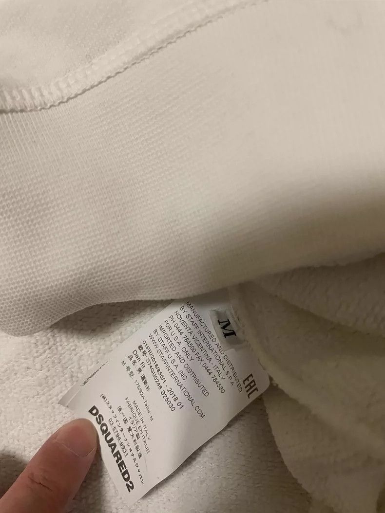 Dsquared2 Dsquared2 White Bad Scouts Sweatshirt-yf Size US M / EU 48-50 / 2 - 5 Thumbnail