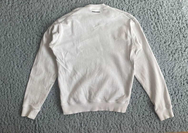 Dsquared2 DSQUARED2 White Night Sky Sweatshirt-yf Size US S / EU 44-46 / 1 - 2 Thumbnail