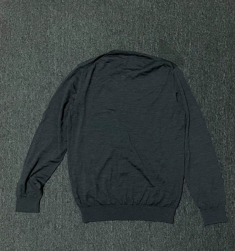 Versace Versace Grey Wool Sweater Pullover-yf Size US L / EU 52-54 / 3 - 4 Thumbnail