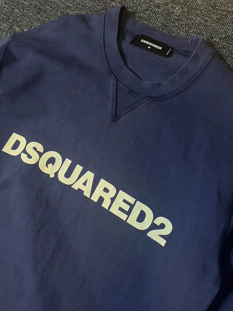 Dsquared2 DSQUARED2 Blue Bandana Print Sweatshirt-yf Size US M / EU 48-50 / 2 - 3 Thumbnail