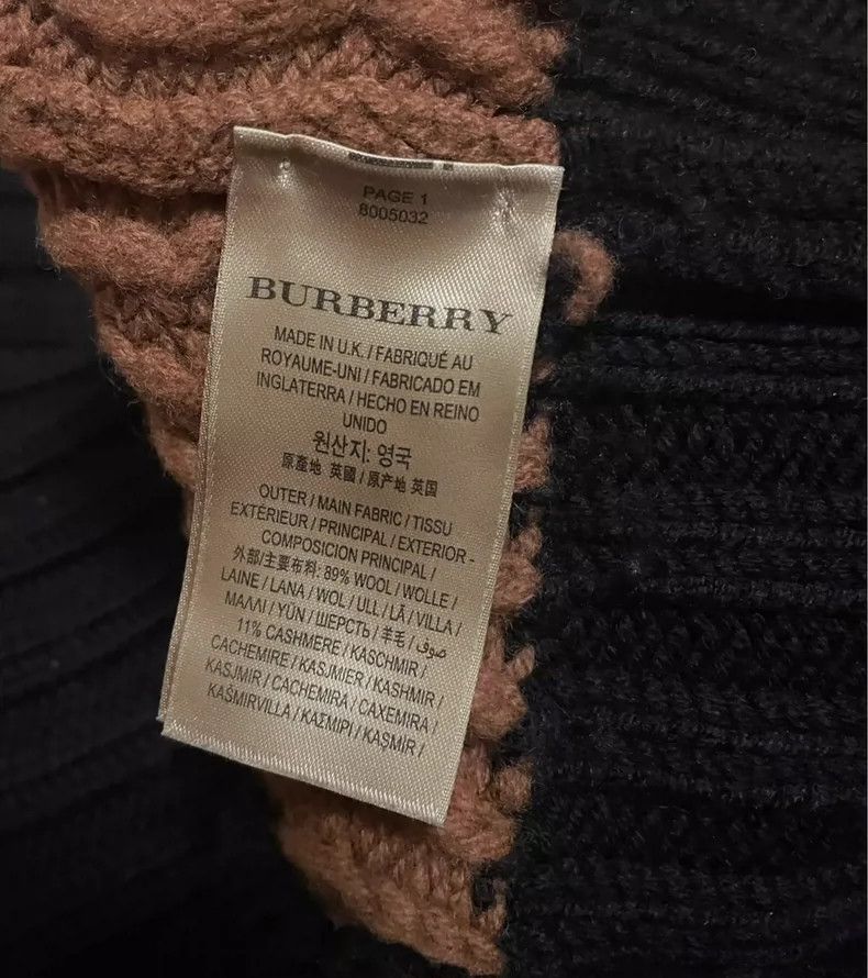Burberry Burberry Plaid Wool Cashmere Sweater-yf Size US XS / EU 42 / 0 - 3 Thumbnail