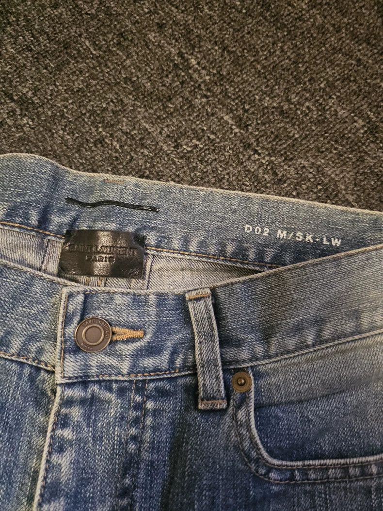 Saint Laurent Paris Saint Laurent D02 Slim Fit Jeans-yf Size US 29 - 3 Thumbnail