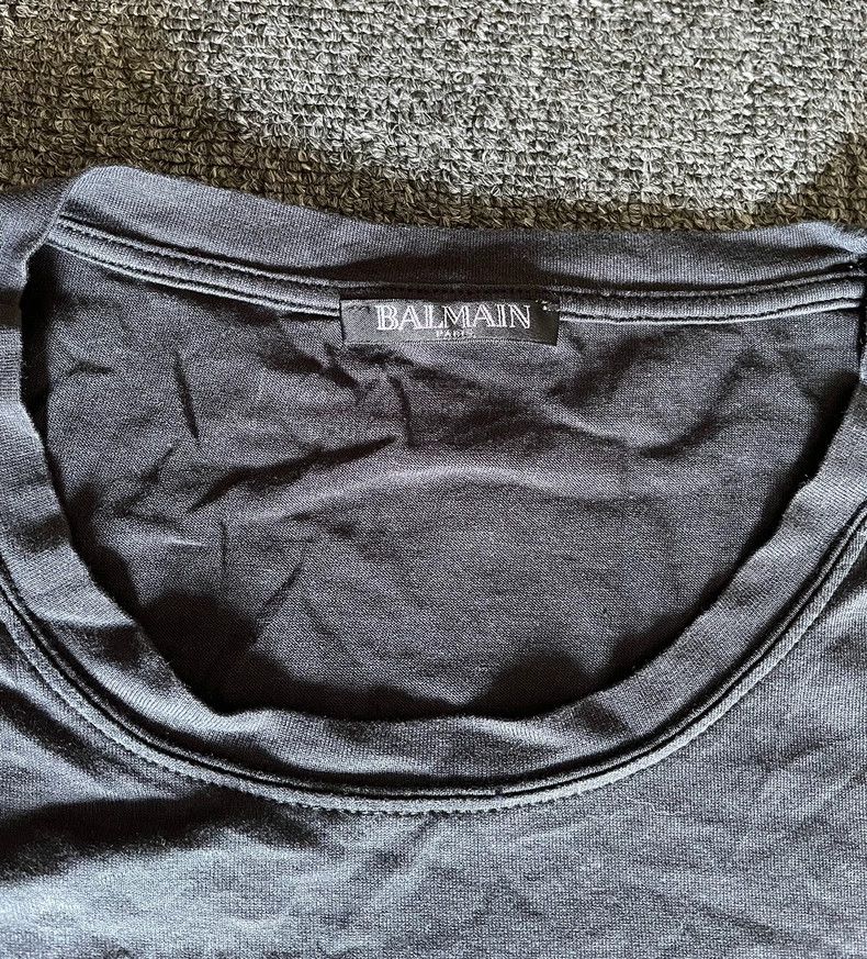 Balmain Balmain Short Sleeve T-Shirt-yf Size US M / EU 48-50 / 2 - 2 Thumbnail