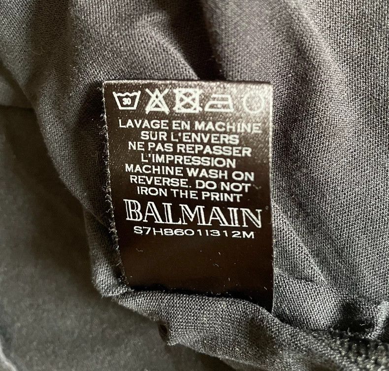 Balmain Balmain Short Sleeve T-Shirt-yf Size US M / EU 48-50 / 2 - 6 Thumbnail