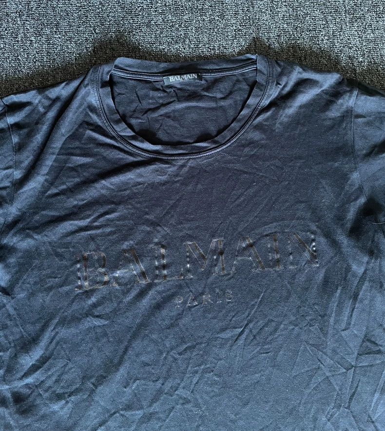 Balmain Balmain Short Sleeve T-Shirt-yf Size US M / EU 48-50 / 2 - 3 Thumbnail