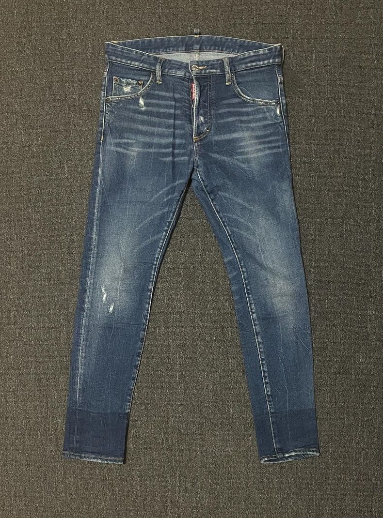 Dsquared2 Dsquared2 Men's Denim Jeans with Stretch-yf Size US 44 / EU 60 - 2 Thumbnail
