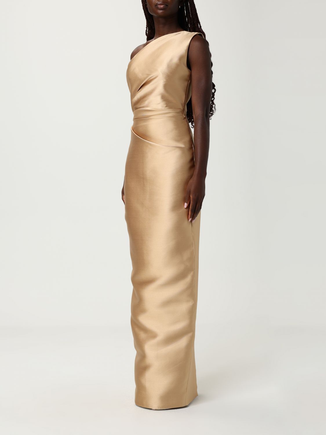 Solace London Solace London Dress Woman Champagne Size XS / US 0-2 / IT 36-38 - 3 Thumbnail
