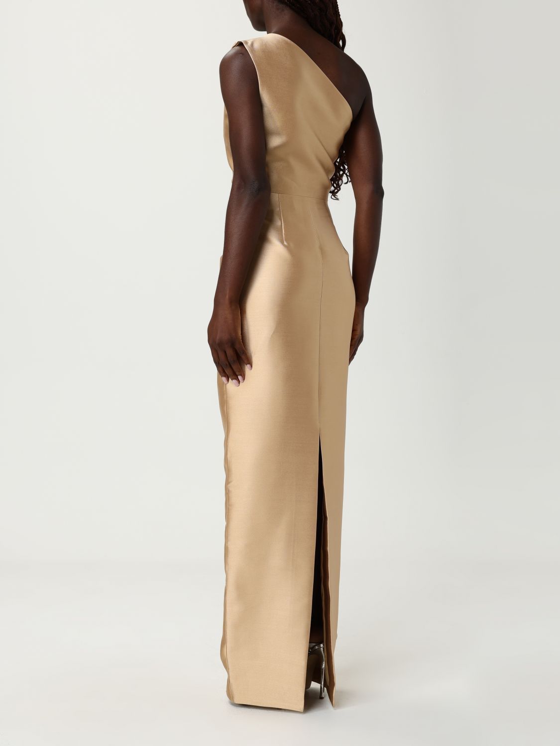 Solace London Solace London Dress Woman Champagne Size S / US 4 / IT 40 - 2 Thumbnail