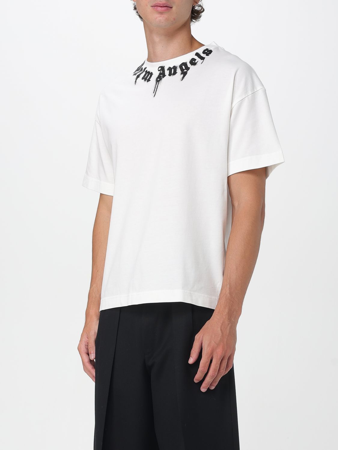 Palm Angels Palm Angels T-Shirt Men White Size US S / EU 44-46 / 1 - 3 Thumbnail
