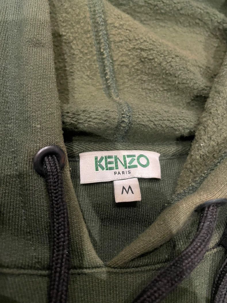 Japanese Brand KENZO Men's Green Hooded Sweatshirt - dmc Size US M / EU 48-50 / 2 - 6 Thumbnail