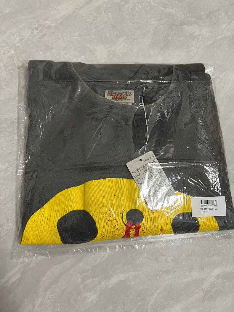 Saint Michael SAINT × CPFM Smile SS Tee Black - dmc Size US XL / EU 56 / 4 - 9 Thumbnail
