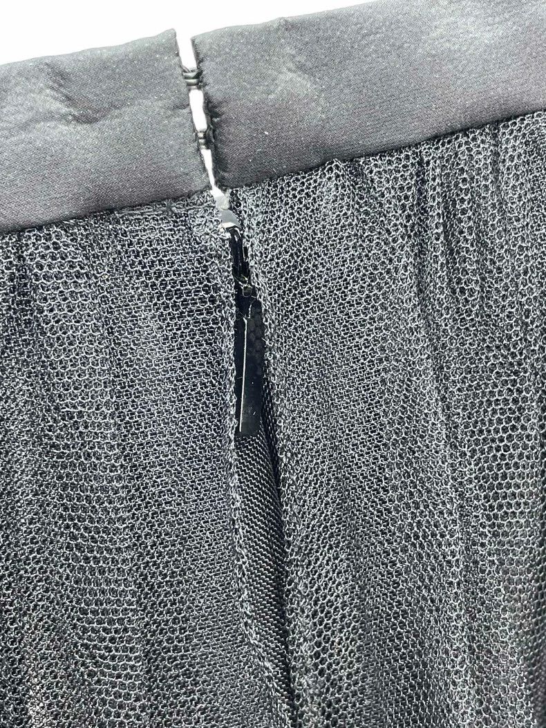 Yves Saint Laurent YSL SLP Black Tulle Puff Skirt - dmc Size US 34 / EU 50 - 3 Thumbnail