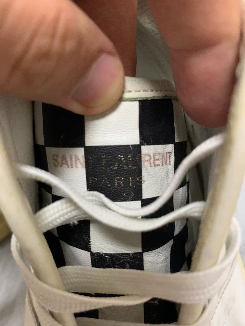 Saint Laurent Paris Saint Laurent SLP High-Top Leopard Sneakers - dmc Size US 11.5 / EU 44-45 - 7 Thumbnail
