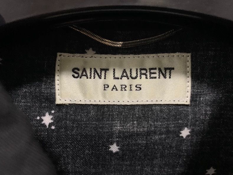 Saint Laurent Paris Saint Laurent Polka Dot Button Up Shirt - dmc Size US M / EU 48-50 / 2 - 3 Thumbnail