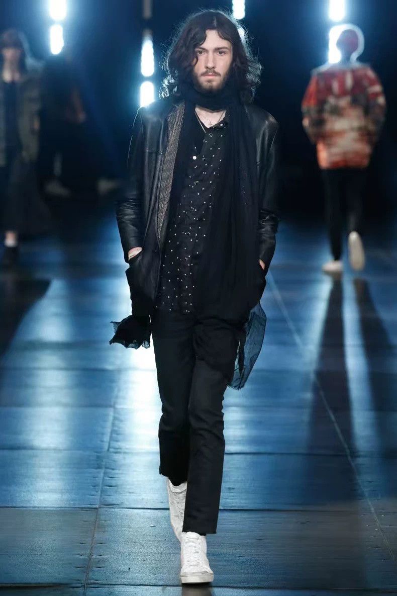 Saint Laurent Paris Saint Laurent Polka Dot Button Up Shirt - dmc Size US M / EU 48-50 / 2 - 6 Thumbnail