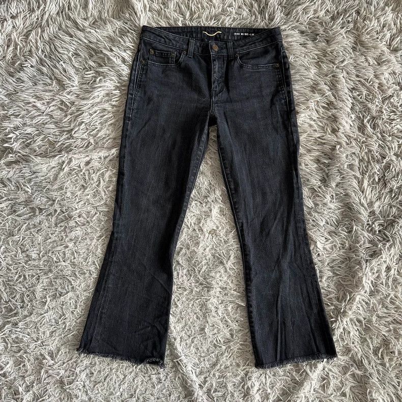 Saint Laurent Paris Saint Laurent D25 Washed Gray Flared Jeans - dmc Size US 26 / EU 42 - 2 Thumbnail