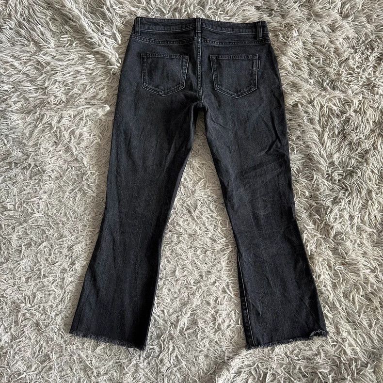Saint Laurent Paris Saint Laurent D25 Washed Gray Flared Jeans - dmc Size US 26 / EU 42 - 3 Thumbnail