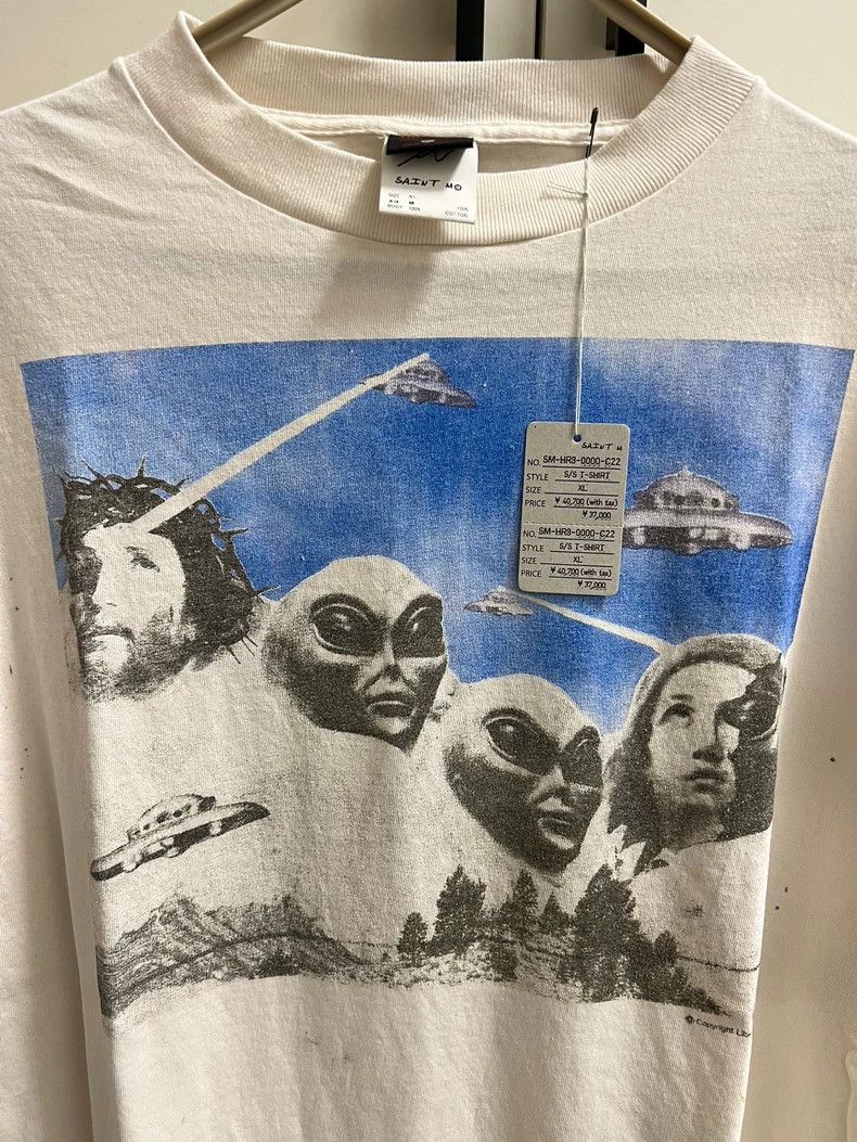 Saint Michael SAINT Mxxxxxx x Sean Wotherspoon SW collaboration short-sleeve printed T-shirt - dmc Size US M / EU 48-50 / 2 - 3 Thumbnail