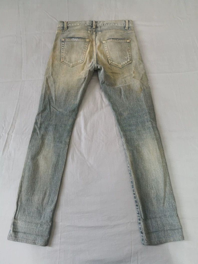 Saint Laurent Paris Saint Laurent Distressed Denim Jeans - dmc Size US 28 / EU 44 - 7 Thumbnail