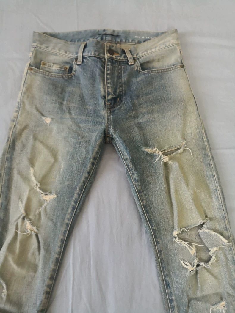 Saint Laurent Paris Saint Laurent Distressed Denim Jeans - dmc Size US 28 / EU 44 - 3 Thumbnail