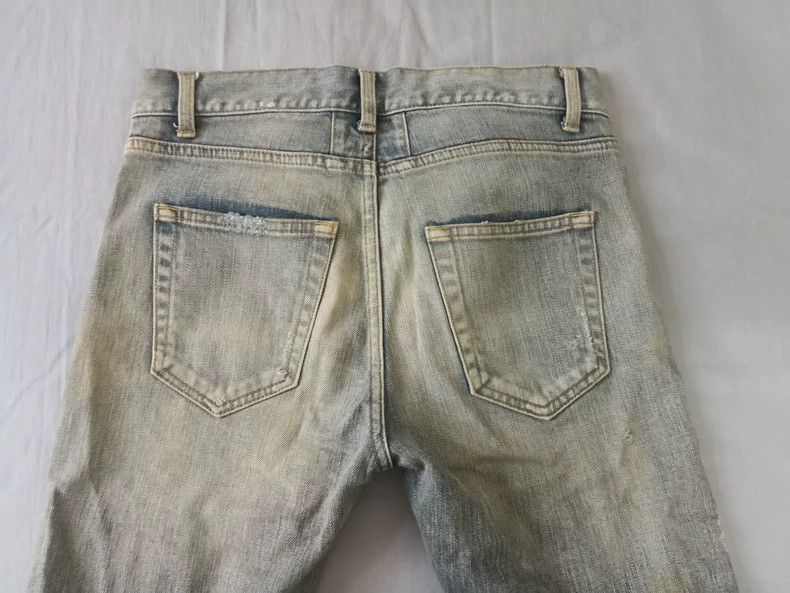 Saint Laurent Paris Saint Laurent Distressed Denim Jeans - dmc Size US 28 / EU 44 - 8 Thumbnail