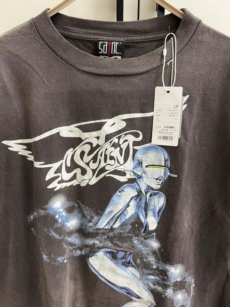 Saint Michael SAINT Mxxxxxx x SORAYAMA 22SS Tee - dmc Size US L / EU 52-54 / 3 - 3 Thumbnail