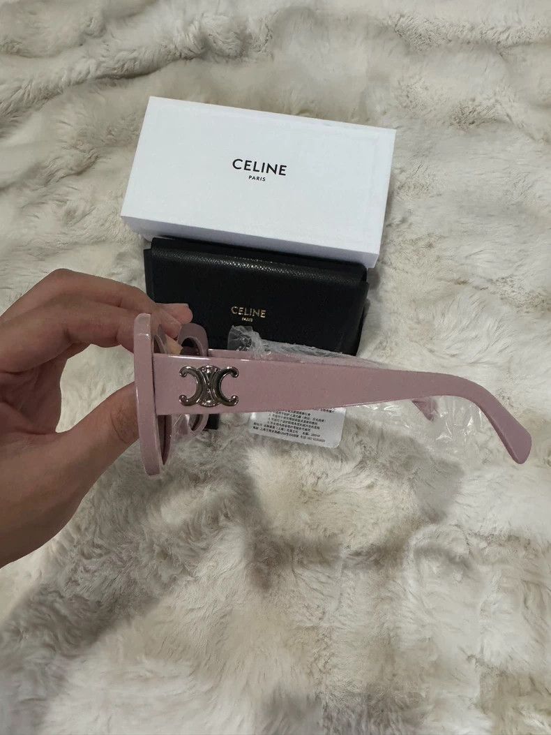 Celine Celine Triomphe Logo Sunglasses - dmc Size ONE SIZE - 3 Thumbnail