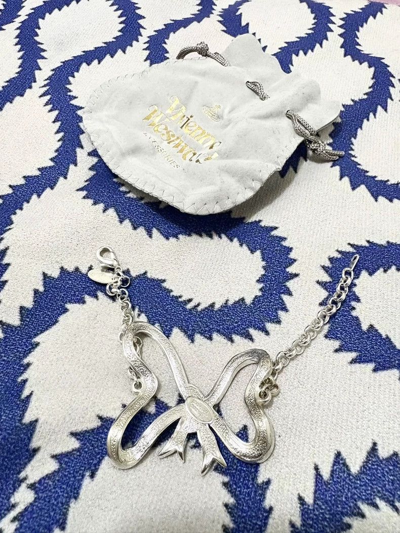 Vivienne Westwood Vivienne Westwood Bow Design Bracelet - dmc Size ONE SIZE - 5 Thumbnail