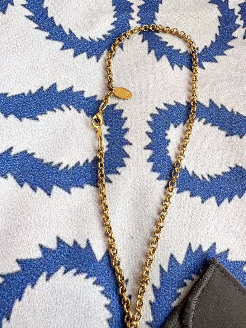 Vivienne Westwood Vivienne Westwood Gold Orb Saturn Necklace - dmc Size ONE SIZE - 8 Thumbnail