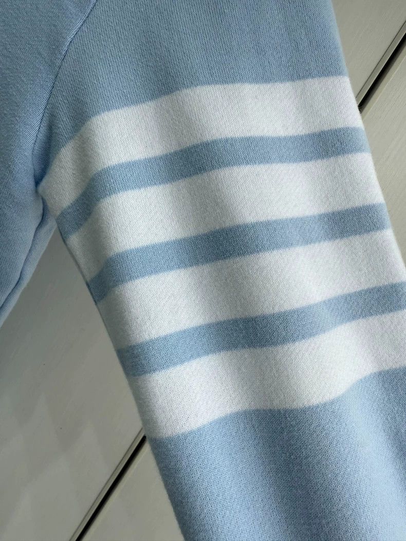 Thom Browne Thom Browne Blue Zip Hoodie Jacket - dmc Size US M / EU 48-50 / 2 - 4 Thumbnail