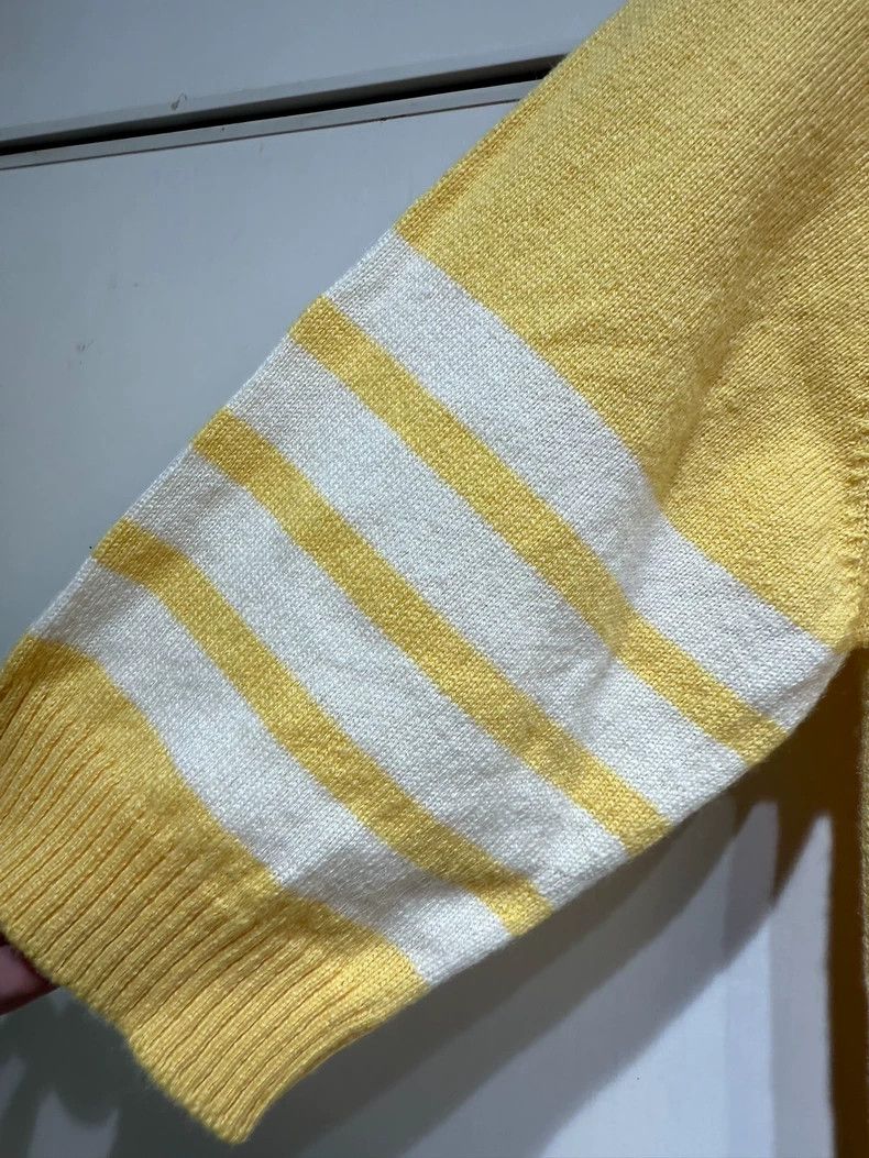 Thom Browne Thom Browne Yellow Cashmere Short Sleeve Top - dmc Size US M / EU 48-50 / 2 - 6 Thumbnail