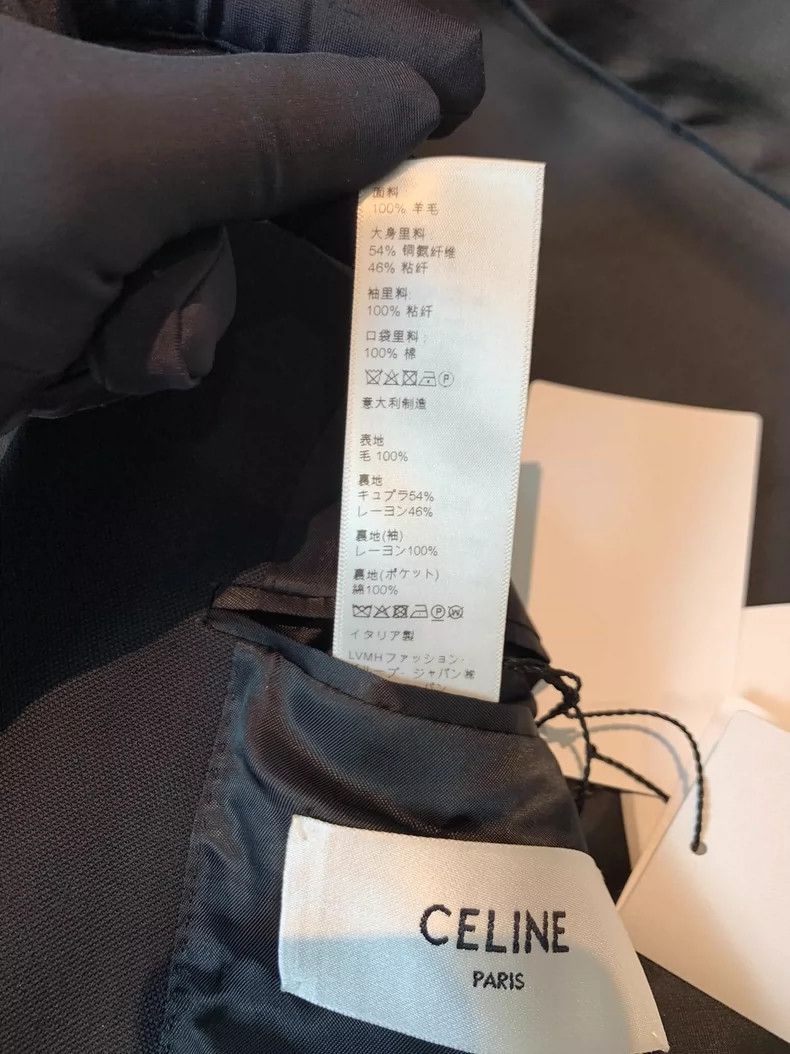 Celine Celine Three-Button Runway Blazer - dmc Size US M / EU 48-50 / 2 - 6 Thumbnail
