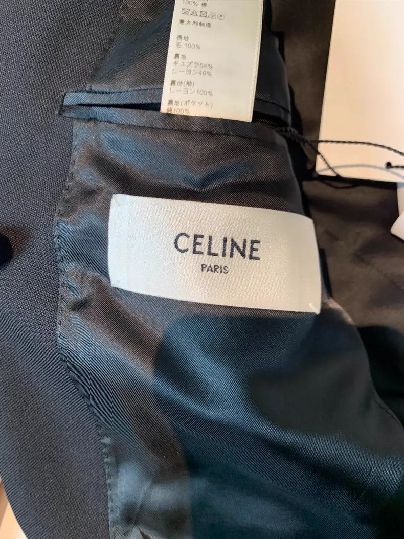 Celine Celine Three-Button Runway Blazer - dmc Size US M / EU 48-50 / 2 - 3 Thumbnail