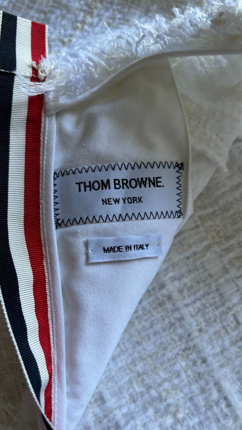 Thom Browne Thom Browne Tweed Short-Sleeve Jacket - dmc Size US M / EU 48-50 / 2 - 5 Thumbnail