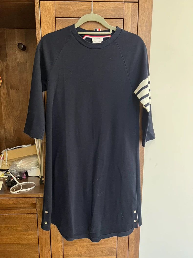 Thom Browne Thom Browne Classic Short Sleeve Dress - dmc Size US S / EU 44-46 / 1 - 3 Thumbnail