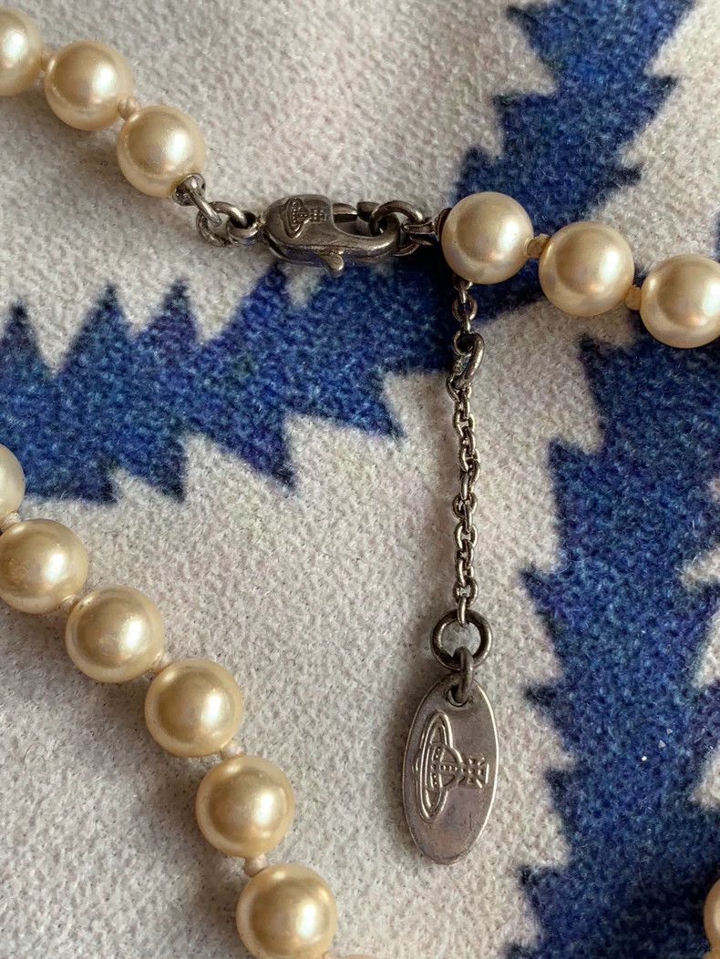 Vivienne Westwood Vivienne Westwood Pearl Brooch Necklace - dmc Size ONE SIZE - 6 Thumbnail