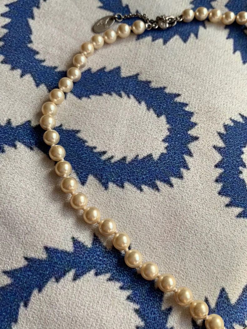 Vivienne Westwood Vivienne Westwood Pearl Brooch Necklace - dmc Size ONE SIZE - 3 Thumbnail
