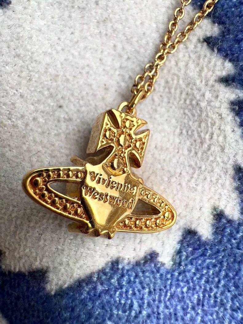 Vivienne Westwood Vivienne Westwood Gold Heart Necklace - dmc Size ONE SIZE - 2 Thumbnail