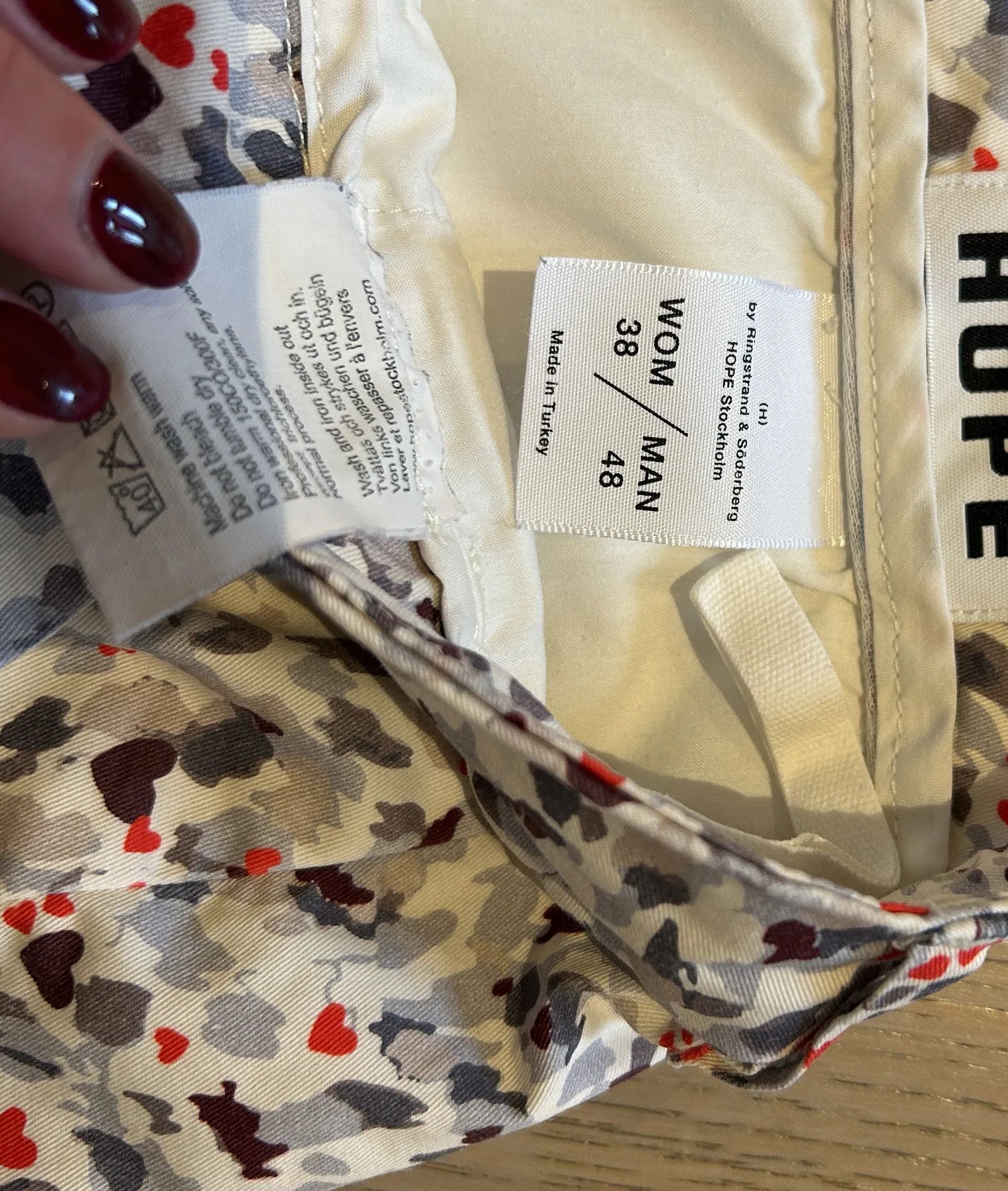 Hope Hope News Trousers Pants Size 27" / US 4 / IT 40 - 2 Thumbnail