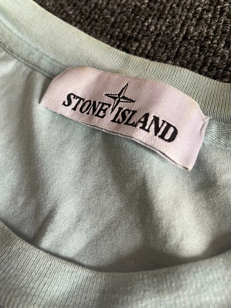 Stone Island Stone Island Light Blue Short Sleeve T-Shirt-yf Size US M / EU 48-50 / 2 - 3 Thumbnail