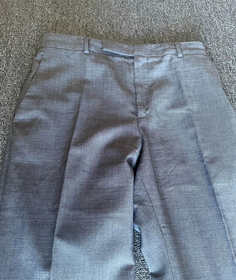 Celine Celine Wool Gray Casual Trousers-yf Size US 32 / EU 48 - 2 Thumbnail