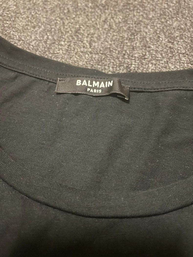 Balmain Balmain Paris Black Short Sleeve T-Shirt-yf Size US M / EU 48-50 / 2 - 4 Thumbnail