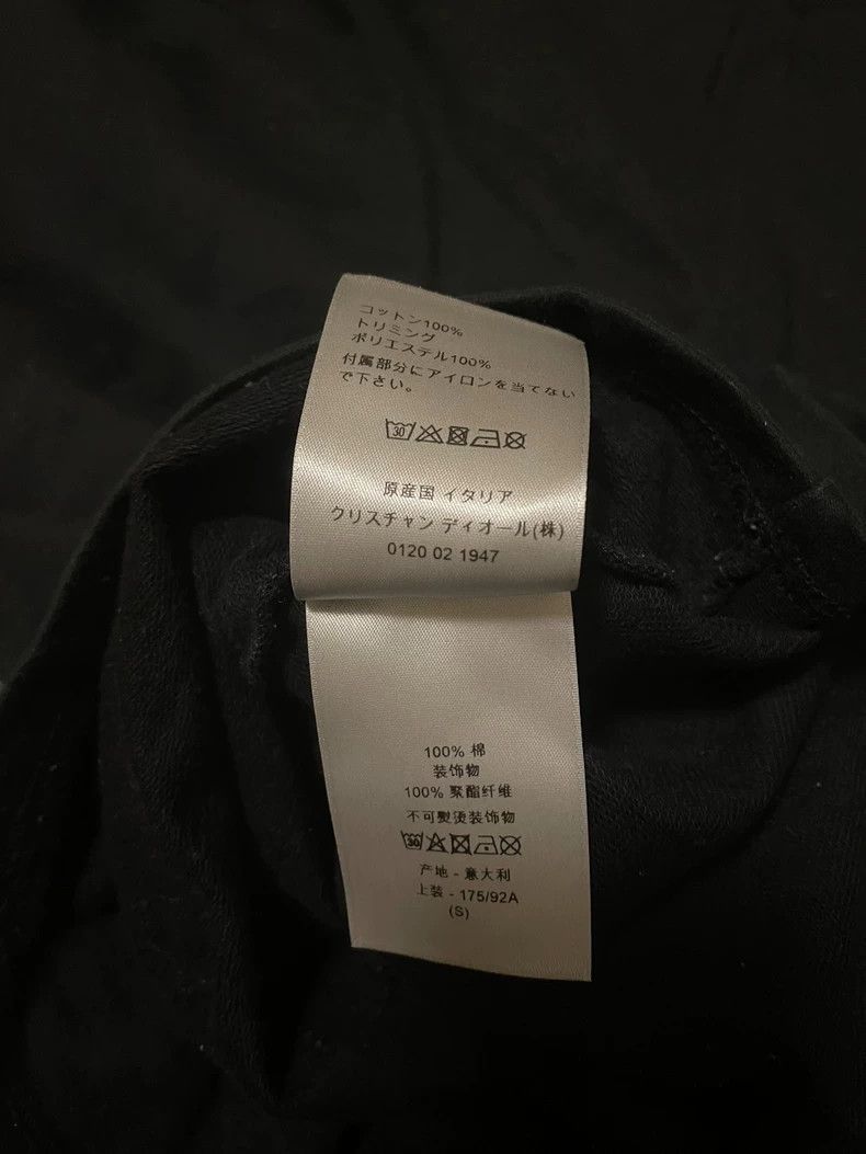Dior Dior Black Short Sleeve Embroidered T-Shirt-yf Size US S / EU 44-46 / 1 - 6 Thumbnail