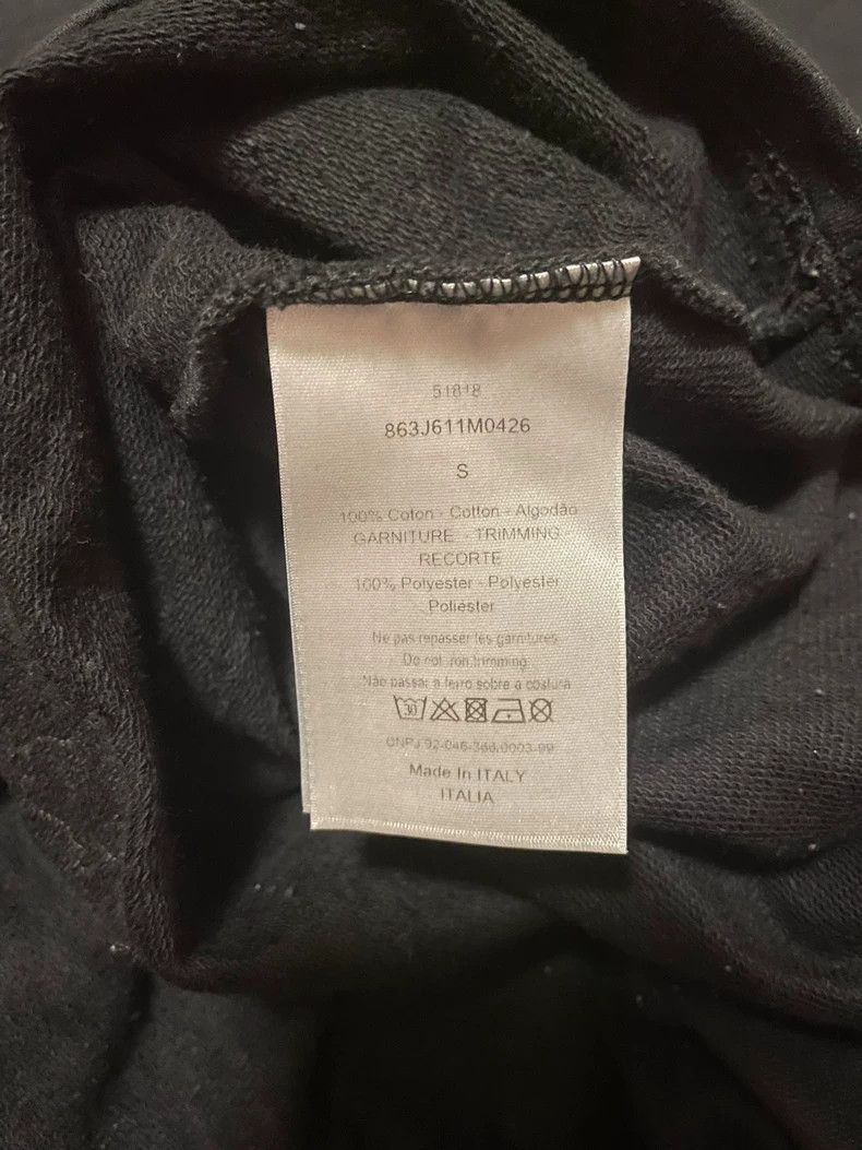 Dior Dior Black Short Sleeve Embroidered T-Shirt-yf Size US S / EU 44-46 / 1 - 5 Thumbnail